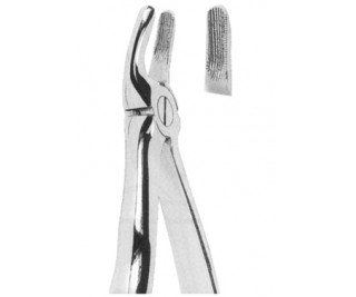 Extracting Forceps With Anatomically Shaped Handle
